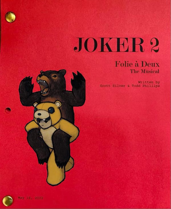 Made-Up Scenes from Joker 2: Folie à Deux (an Imaginary Fall Out Boy Jukebox Musical)